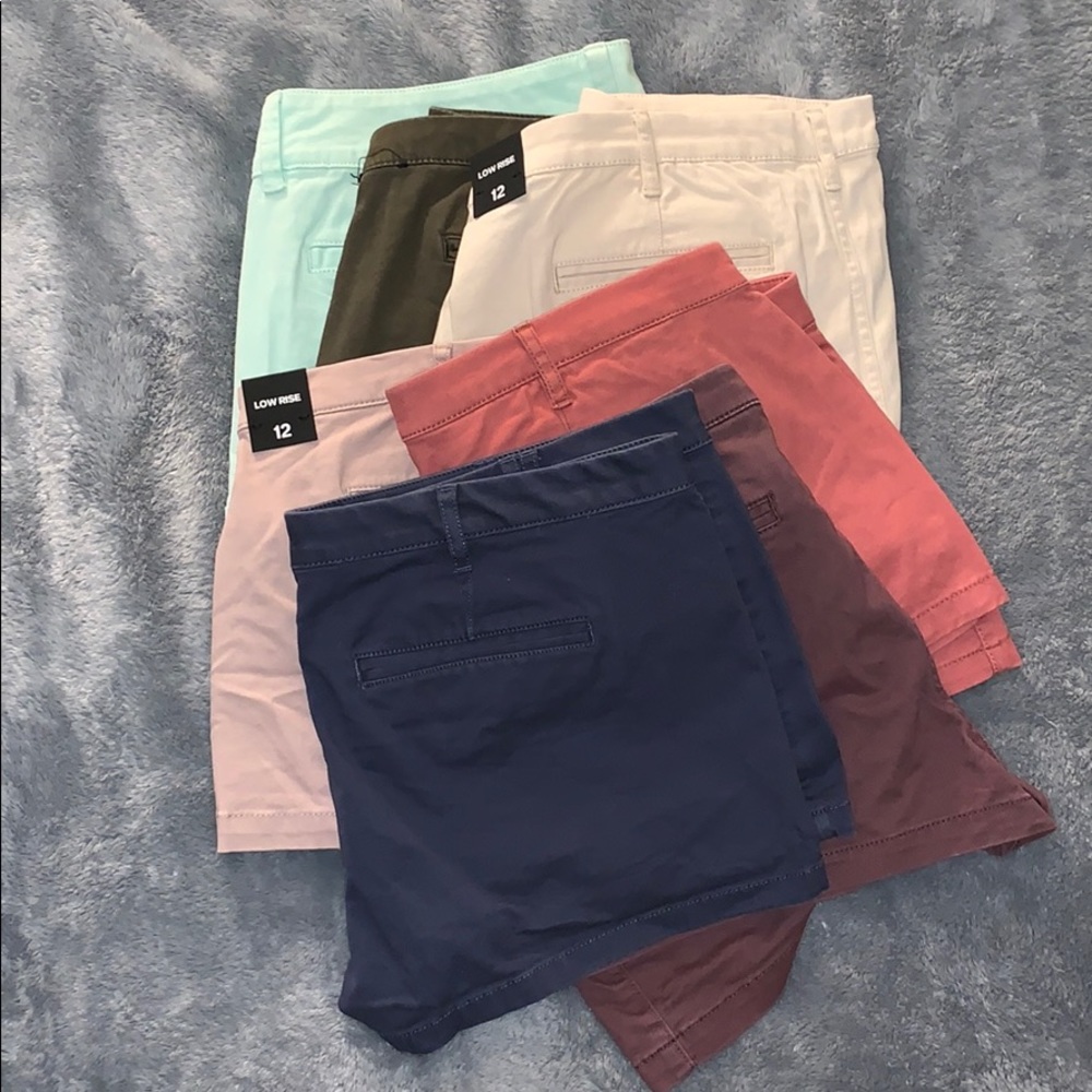 Express size 12 low rise shorts